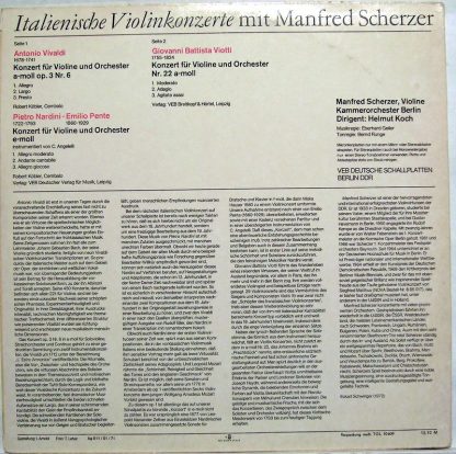 Eterna 8 26 180 - Italienische Violinkonzerte - Image 2