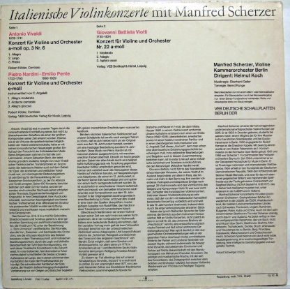 Eterna 8 26 180 - Italienische Violinkonzerte - Image 2