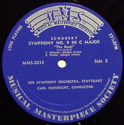Musical Masterpiece Society M-2215 - Symphonie Nr. 9 In C-dur - Image 3