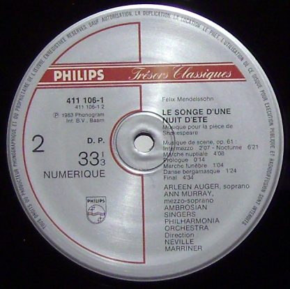 Philips 411 106-1 - A Midsummer Night's Dream (Complete) - Image 3