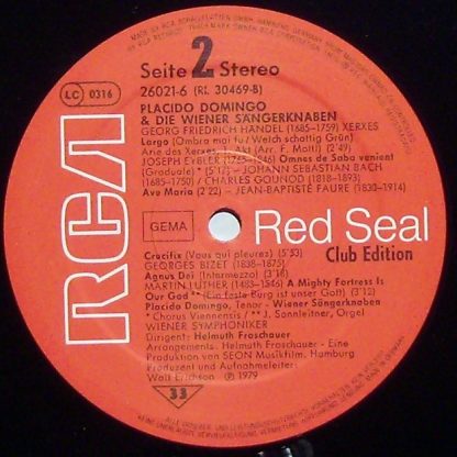 RCA Red Seal 26 021-6 - Ave Maria - Image 3