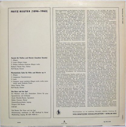 Eterna 8 20 465 - Sonate Für Violine Und Klavier (Lausitzer Sona - Image 2