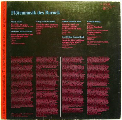 EMI 1C 057-30 680 - Flötenmusik Des Barock - Image 2