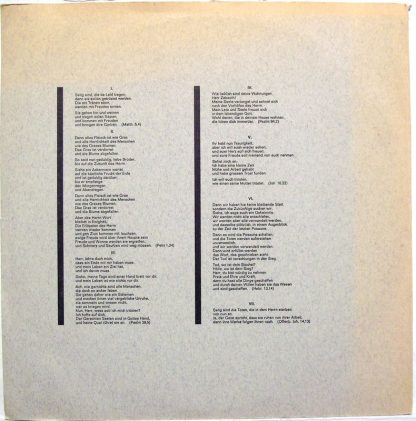 Tonstudio Vleugels OV 1 - A - Ein Deutsches Requiem Nach Den Wor - Image 2