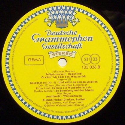 Deutsche Grammophon 135 026 - Ausgewählte Lieder Der Romantik - Image 7