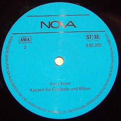 Nova 8 85 222 - Sing' Lessing / Tirilijubili / Konzert Für Cemba - Image 3