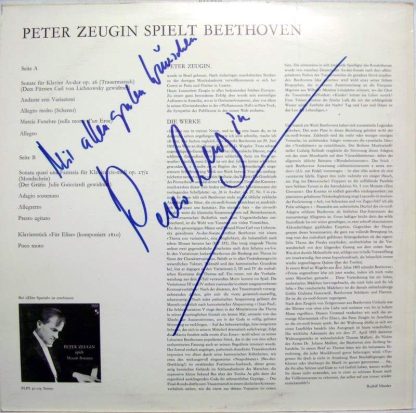 Elite Special PLPS 30112 - Peter Zeugin Spielt Beethoven - Image 2