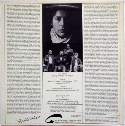 Attacca babel 8210-5 - Pianoquintet Opus 5 (1901) - Image 2