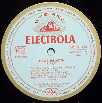 His Master's Voice ASD 2423 - Ballads - Image 3
