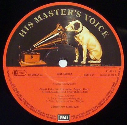 EMI 41 671 9 - Oktett F-dur D. 803 - Image 3