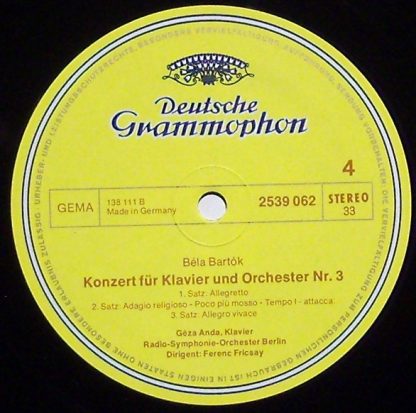 Deutsche Grammophon 2726 005 - Die 3 Klavierkonzerte = The 3 Pia - Image 3