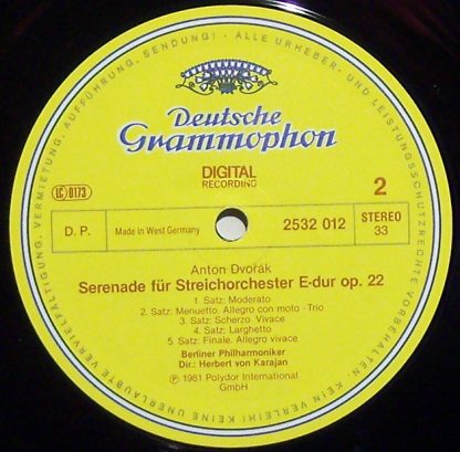 Deutsche Grammophon 2532 012 - Streicherserenaden = String Seren - Image 3