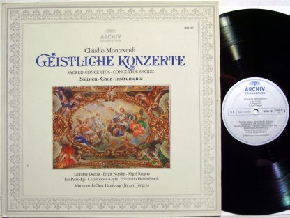 Archiv Produktion 2533 137 - Geistliche Konzerte