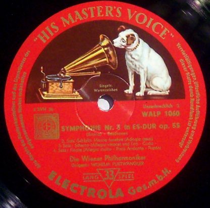 His Master's Voice WALP 1060 - Symphonie Nr. 3 Es-Dur Op. 55 („E - Image 3