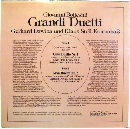 Musica Viva MV 30-1069 - Grandi Duetti (Für Zwei Kontrabässe) - Image 3