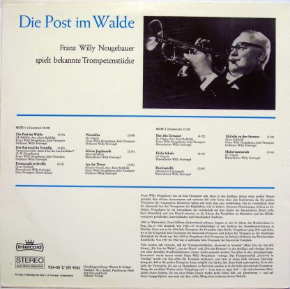 Intercord 924-08 U - Die Post Im Walde - Image 2