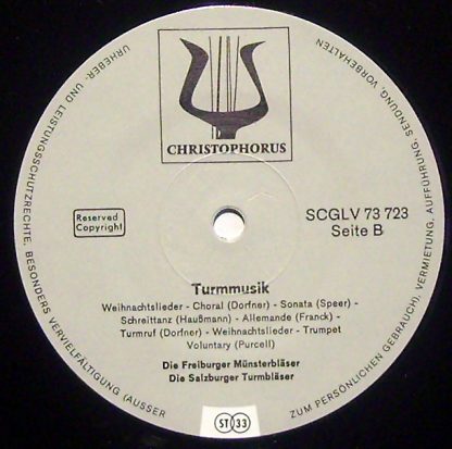 Christophorus SCGLV 73 723 - Turmmusik - Image 3