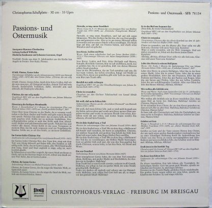 Fono-Ring SFB 78154 - Passions- Und Ostermusik - Image 2
