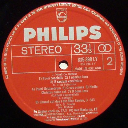 Philips 835 398 LY - Geistliche Chormusik - Image 3