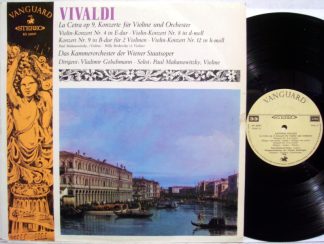 Vanguard KS 20007 - La Cetra Op.9, Konzerte Für Violine Und Orch
