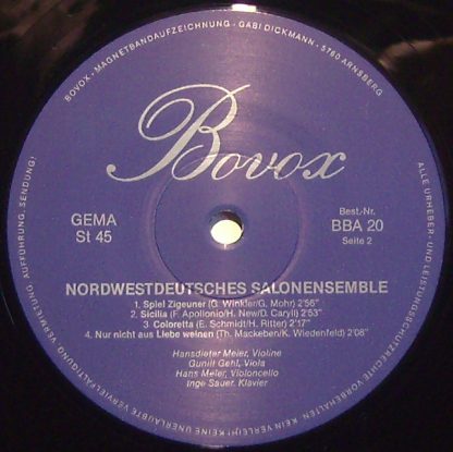 Bovox BBA 20 - Spielt Swing, Walzer, Paso Doble U. A. - Image 3