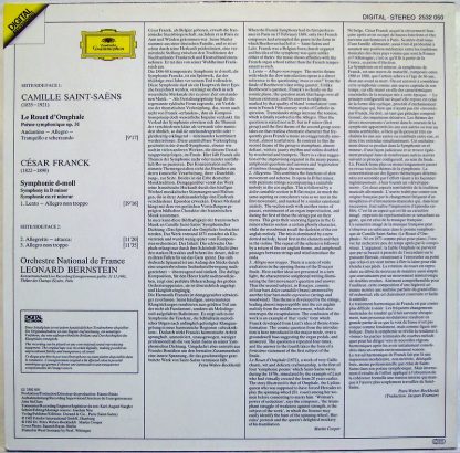 Deutsche Grammophon 2532 050 - Symphonie In D-moll/in D-minor - Image 2
