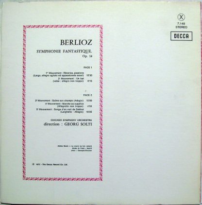 DECCA 7.148 - Symphonie Fantastique - Image 2