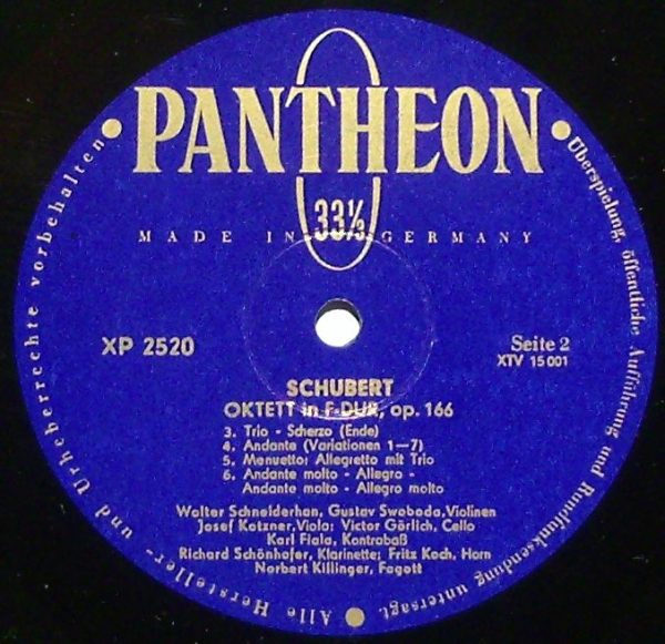 Opera 1042 - Oktett F-Dur Op. 166 - Image 3