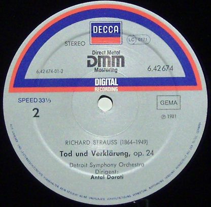 DECCA 6.42674 - Don Juan / Till Eulenspiegel / Tod Und Verklärun - Image 3