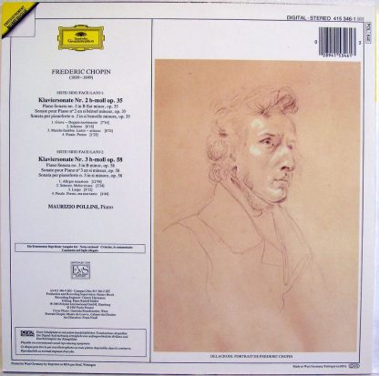 Deutsche Grammophon 415 346-1 - Klaviersonaten = Piano Sonatas N - Image 2