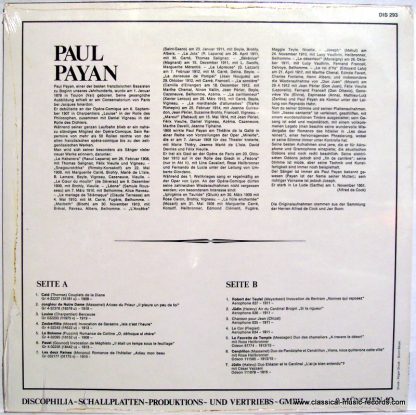 Discophilia DIS 293 - Paul Payan - Image 2