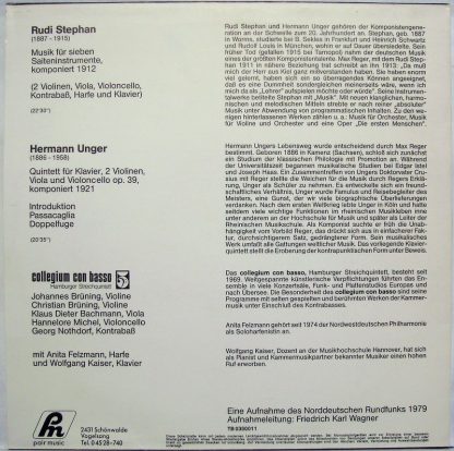 Pair Music TB 0380011 - Musik Für Sieben Saiteninstrumente - Kla - Image 2