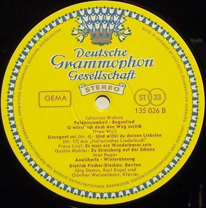 Deutsche Grammophon 135 026 - Ausgewählte Lieder Der Romantik - Image 9
