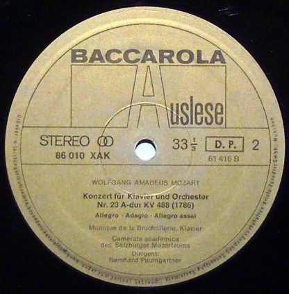 Baccarola 86010 XAK - Monique De La Bruchollerie Spielt Mozart ( - Image 5