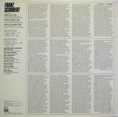 EMI 41 671 9 - Oktett F-dur D. 803 - Image 2