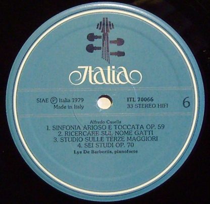 Italia ITL 70066 - L'Opera Per Pianoforte - Image 3