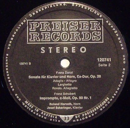 Preiser Records 120 741 - Horn Und Klavier 1 - Image 4