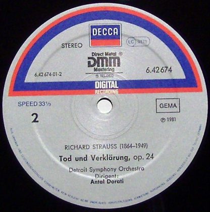 DECCA 6.42674 - Don Juan / Till Eulenspiegel / Tod Und Verklärun - Image 3