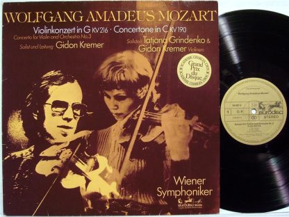 Eurodisc 66 681 8 - Violinkonzert In G KV 216- Concertone In C K