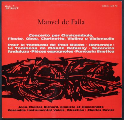 Valois MB 940 - Concerto Per Clavicembalo / Pour Le Tombeau de P