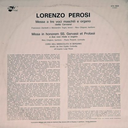 ANGELICUM STA 9026 - Messa a tre voci maschili e organo / Missa - Image 2