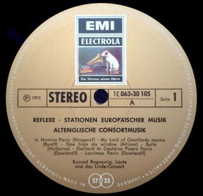 EMI Electrola 1 C 063-30105 - Altenglische Consortmusik - Image 2
