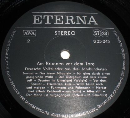 Eterna 8 35 045 - Am Brunnen Vor Dem Tore - Deutsche Volkslieder - Image 4