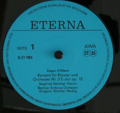 Eterna 8 27 986 - Konzerte - Klavier und Orchester Nr. 2 / Violo - Image 3