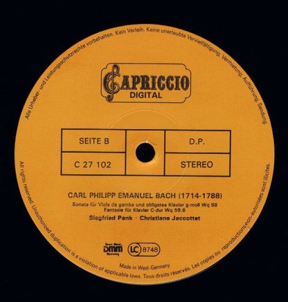 Capriccio C 27 102 - Gamben Sonaten - Image 6