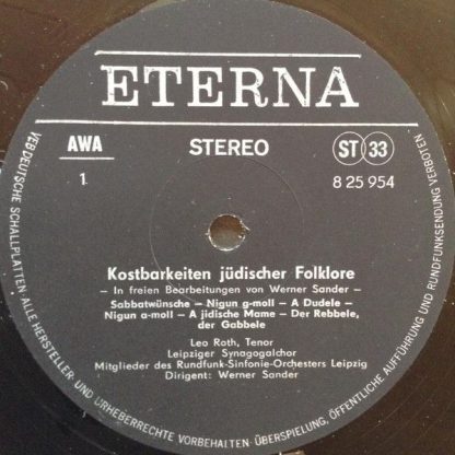 Eterna 8 25 954 - Kostbarkeiten Jüdischer Folklore - Image 3