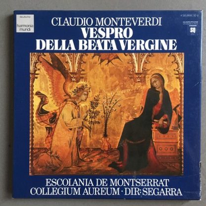 Deutsche Harmonia Mundi 165-99 681/82 - Vespro Della Beata Vergi