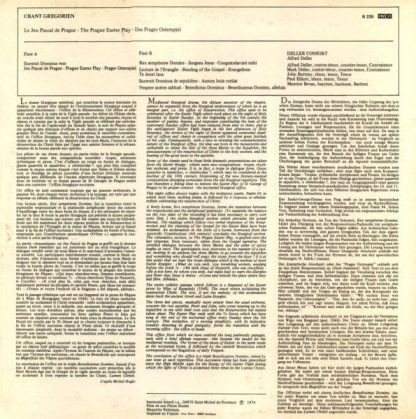 Harmonia Mundi B 235 - Chant Gregorien II - Image 2