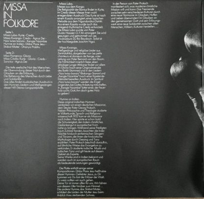 Philips 6475 001 - Missa In Folklore - Image 3