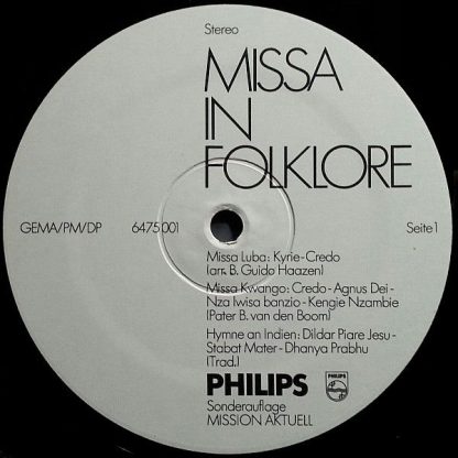 Philips 6475 001 - Missa In Folklore - Image 5